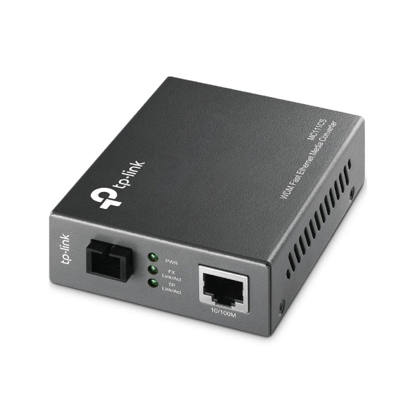 MEDIA CONVERTER TP-LINK 10/100TX PARA 100BASEFX(SC)- MC111CS