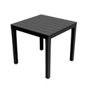 MESA DE JARDIM QUADRADA COR: PRETO 78X78X72CM MODELO: BALI IPAE P