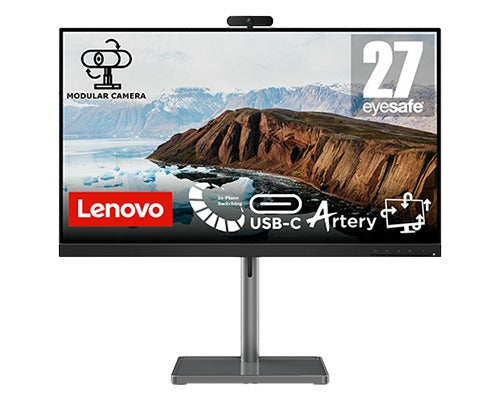 Lenovo L27M-30 68,6 cm (27") 1920 x 1080 pixels Full HD LED Preto