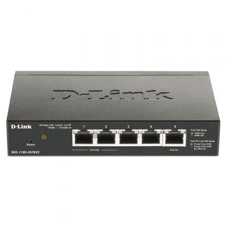 D-Link DGS-1100-05PDV2 switch de rede Gerido Gigabit Ethernet (10