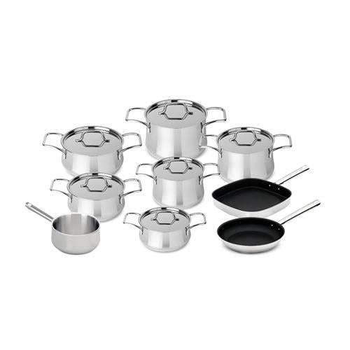 TREM DE COZINHA SILAMPOS NAZARE8+1 ( INOX  - COMPOSTO POR: - CAÇA