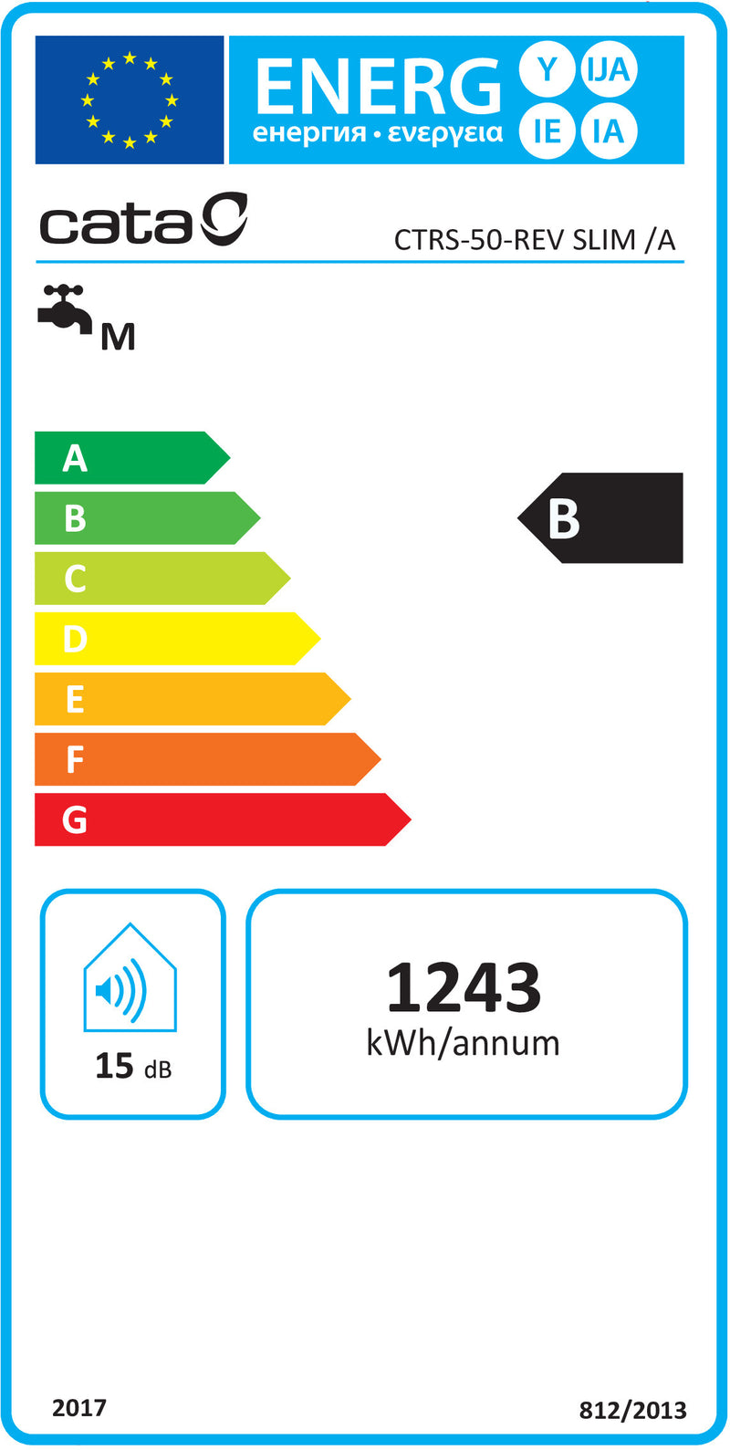 TERMOACUMULADOR CATA - CTRS 50 SLIM