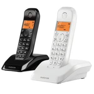 DECT SERIE S12 DUO BLACK WHITE