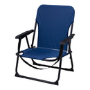 CADEIRA DOBRÁVEL AZUL, 52 X 54 X 26/66 CM