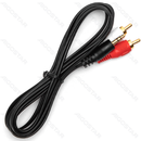 CABO DE ÁUDIO 2X RCA 1,8M PRETO