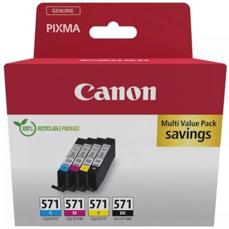 Canon 0386C008 tinteiro 4 unidade(s) Original Preto, Ciano, Magen