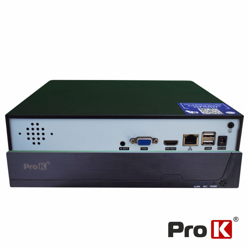 VÍDEO-GRAVADOR DIGITAL 16 CANAIS H264 ETHERNET PROK