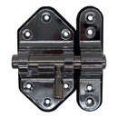 BASE DE PLÁSTICO COM PINO REFORÇADO. 40 MM CROMADO