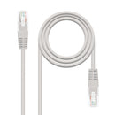 Nanocable 10.20.0401 cabo de rede Cinzento 1 m Cat6e U/UTP (UTP)