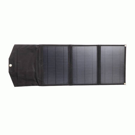 CARREGADOR SOLAR DOBRÁVEL XO XRYG-280-3 21W 2XUSB PRETO