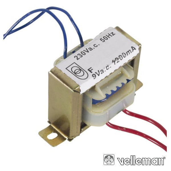 TRANSFORMADOR 10.8VA 1X9V VELLEMAN