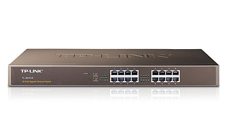 SWITCH DE RACK 19 TP-LINK 16PORTAS GIGABIT - TL-SG1016