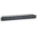 PATCH PANEL CAT.6 EQUIP 24-PORT 19 INCH 1U PRETO -326424