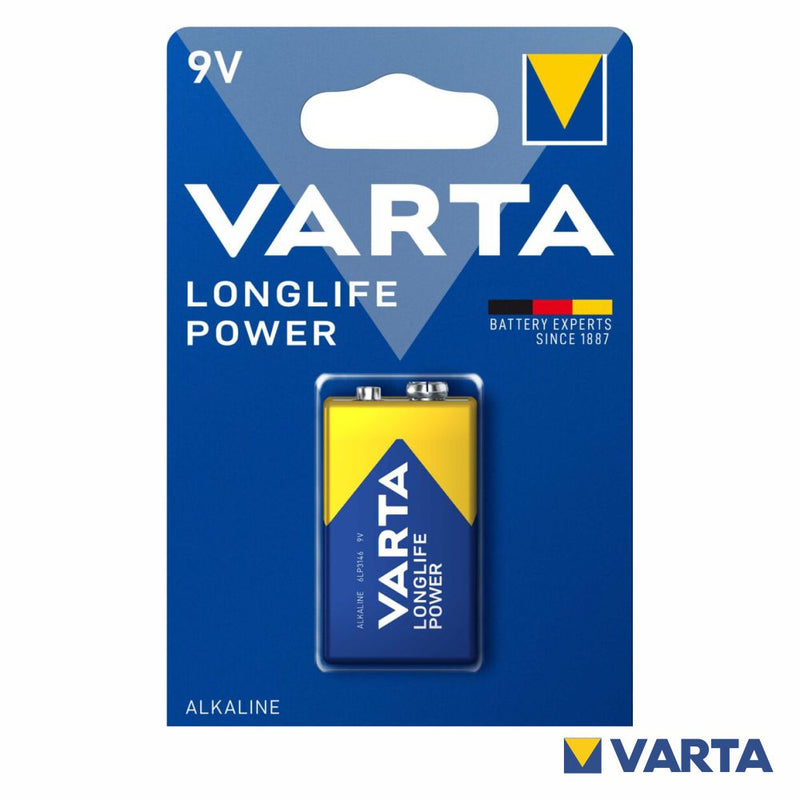 Varta High Energy 9V Bateria descartável Alcalino