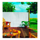 CANIÇO OVAL PLASTICANE COR BRANCO 1X3M FAURA