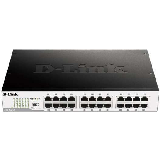 SWITCH DESKTOPRACKMOUNT 24 PORT 101001000MBPS