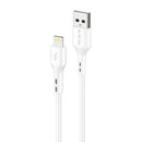 CABO USB-LIGHTNING FONENG X36, 2,4 A, 2 M PRETO