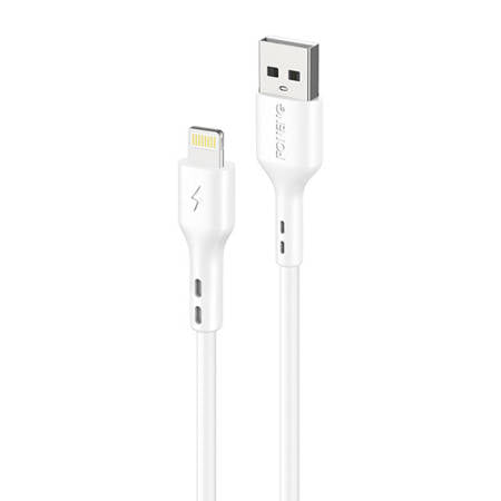 CABO USB-LIGHTNING FONENG X36, 2,4 A, 2 M PRETO