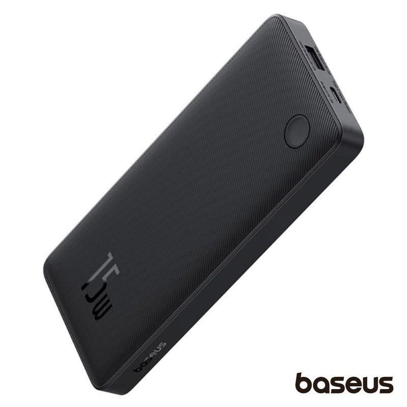 POWERBANK 10000MAH QC 15W PRETO BIPOW BASEUS