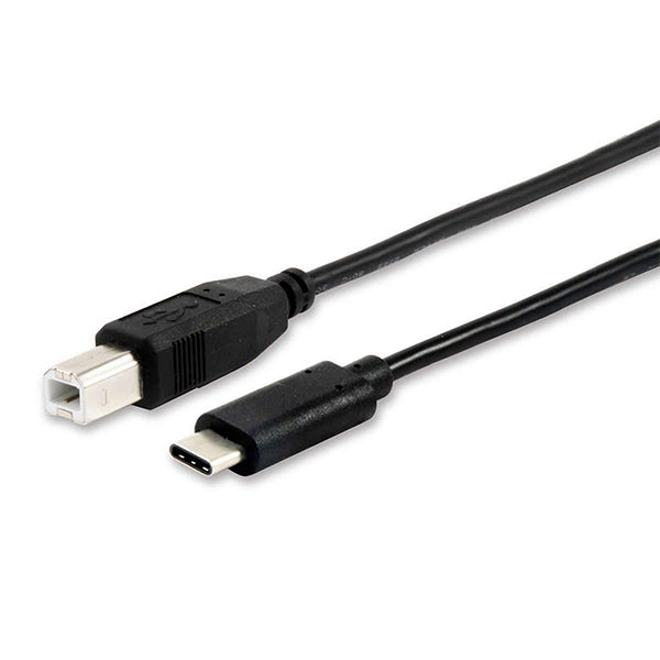Equip 12888207 cabo USB 1 m USB 2.0 USB B USB C Preto