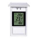 TERMÔMETRO ELETRÔNICO MINI-MAXI, COR BRANCO