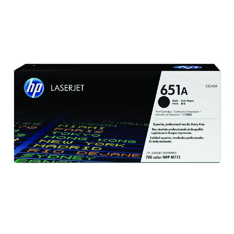 HP Toner LaserJet Original 651A Preto