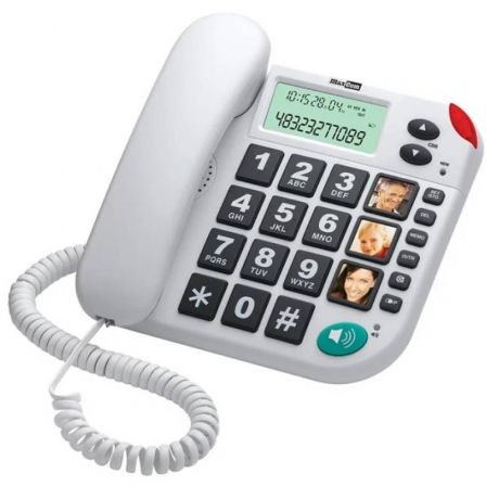 MAXCOM TELEFONE CLASSIC KXT480W BRANCO