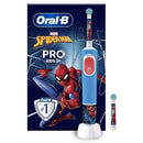 Oral-B Vitality Pro Kids Spiderman Crianças Escova de dentes rota