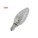 LÂMPADA INCANDESCENTE VELA TRANSPARENTE 60W E14 125V (SOMENTE USO