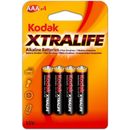 PILA KODAK LR03-K3A-4 XTRALIFE 1,5V 1 BLISTER