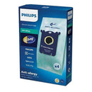 Philips s-bag Sacos para aspirador, 4 un.