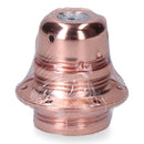 PORTA-LÂMPADA E27 EM METAL, 100 W 250 V, ROSA, Ø60 X 40 MM (EMBAL