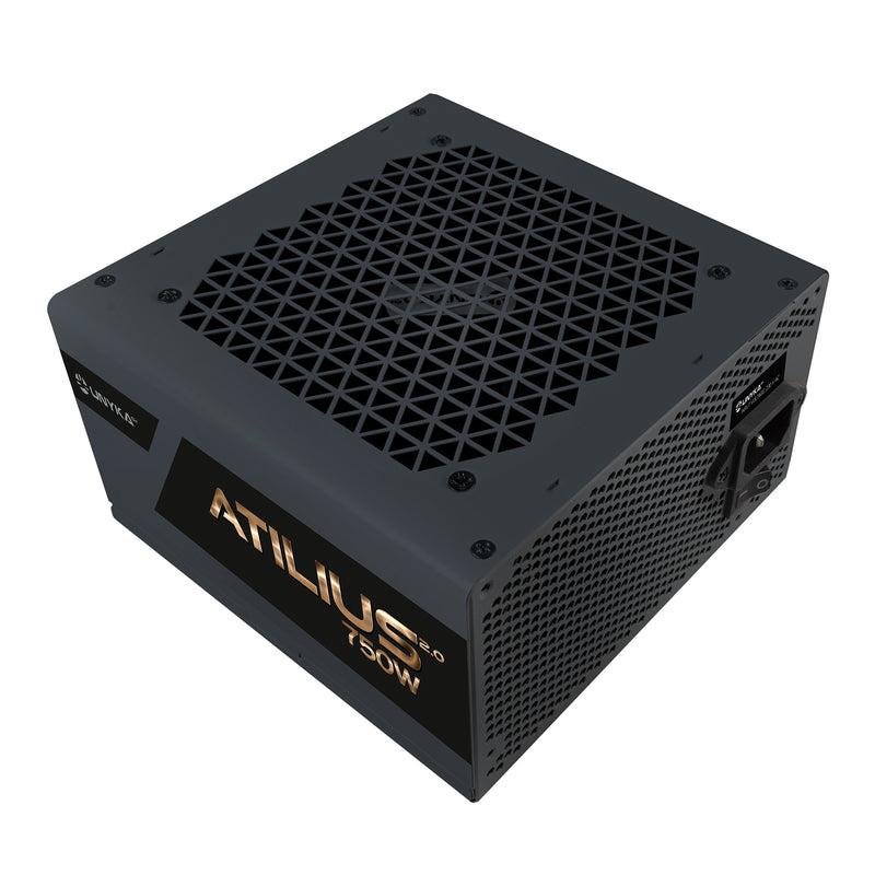 UNYKAch ATX Atilius 2.0 Black 750W 80+ Bronze fonte de alimentaçã