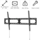SOPORTE TV HAMA 00220844 PARED INCLI 120" 1100X600