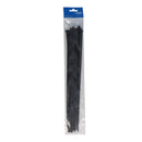 ABRAÇADEIRAS PRETAS 380X4,8MM NYLON DE ALTA QUALIDADE (BLISTER 25