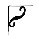 ESQUADRO ORNAMENTAL PLM05 PRETO 230 X 190 MM