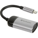VERBATIM ADAPTADOR USB-C PARA VGA 1080P ALUMINIO