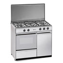 FOGÃO COM FORNO MEIRELES G2940DVTEX INOX 88CM 4 BOCAS GÁS BUTANO