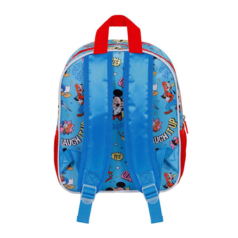 MOCHILA 3D PEQUENA MICKEY MOUSE HOUSE. 8,5 L. KARACTERMANIA