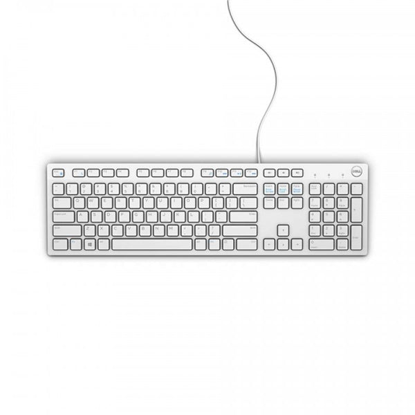 DELL KB216 teclado USB QWERTY Português Branco