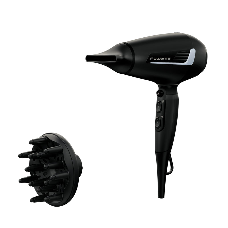 Rowenta Pro Expert CV8820F0 secador de cabelo 2100 W Preto, Metál