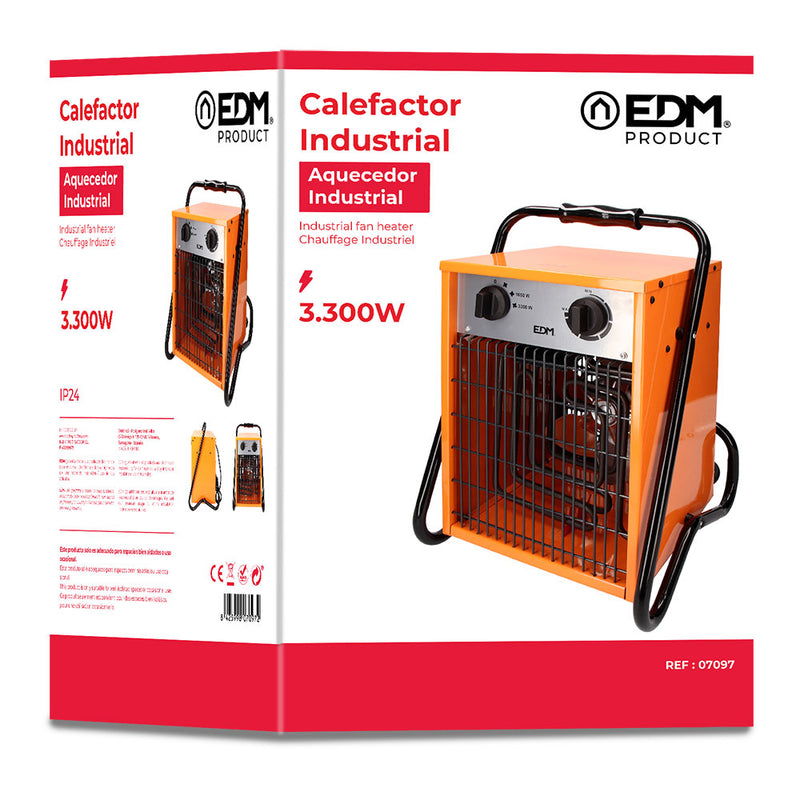 AQUECEDOR INDUSTRIAL ´´INDUSTRY SÉRIES´´ 3300W EDM