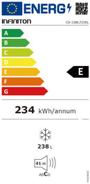CONGELADOR VERTICAL INFINITON CV-238L72XEL