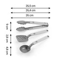 UTENSÍLIOS DE COZINHA DOBRÁVEIS, MOVE, 3 PEÇAS