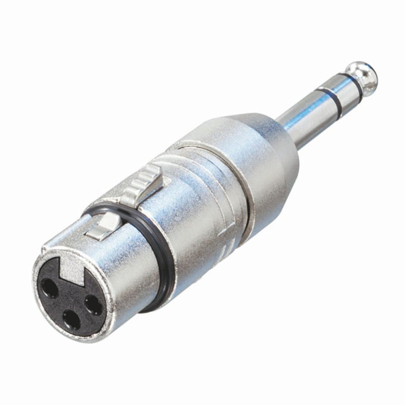 FICHA ADAPTADORA XLR 3P FÊMEA  JACK 6.35MM MACHO ST NEUTRIK