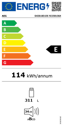 FRIGORÍFICO ENCASTRE AEG SKE818E1DS