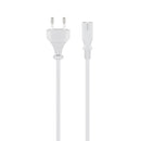 Ewent EC1916 cabo de energia Branco 1,8 m CEE7/16 Acoplador C7