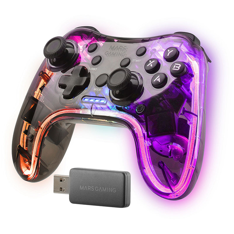 Mars Gaming MGP-24 Preto, Transparente RF Gamepad Android, MAC, P