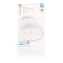 DETETORES DE FUMO ÓPTICOS EM COR BRANCO, 85 DB, 2 UN