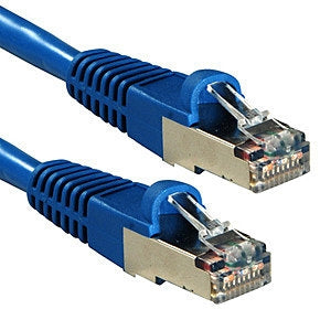 Lindy 47145 cabo de rede Azul 0,3 m Cat6a S/FTP (S-STP)